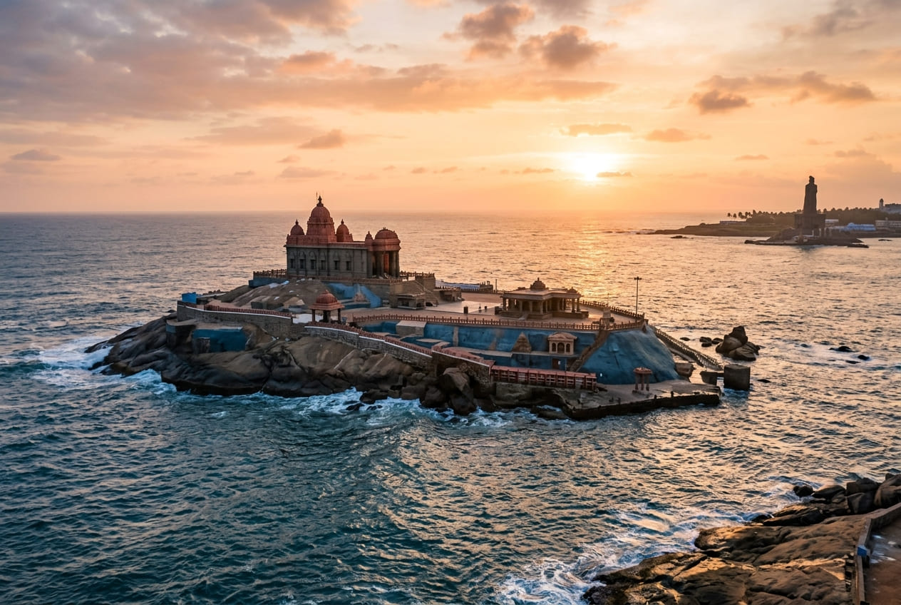 Rameshwar - Kanyakumari - Madurai