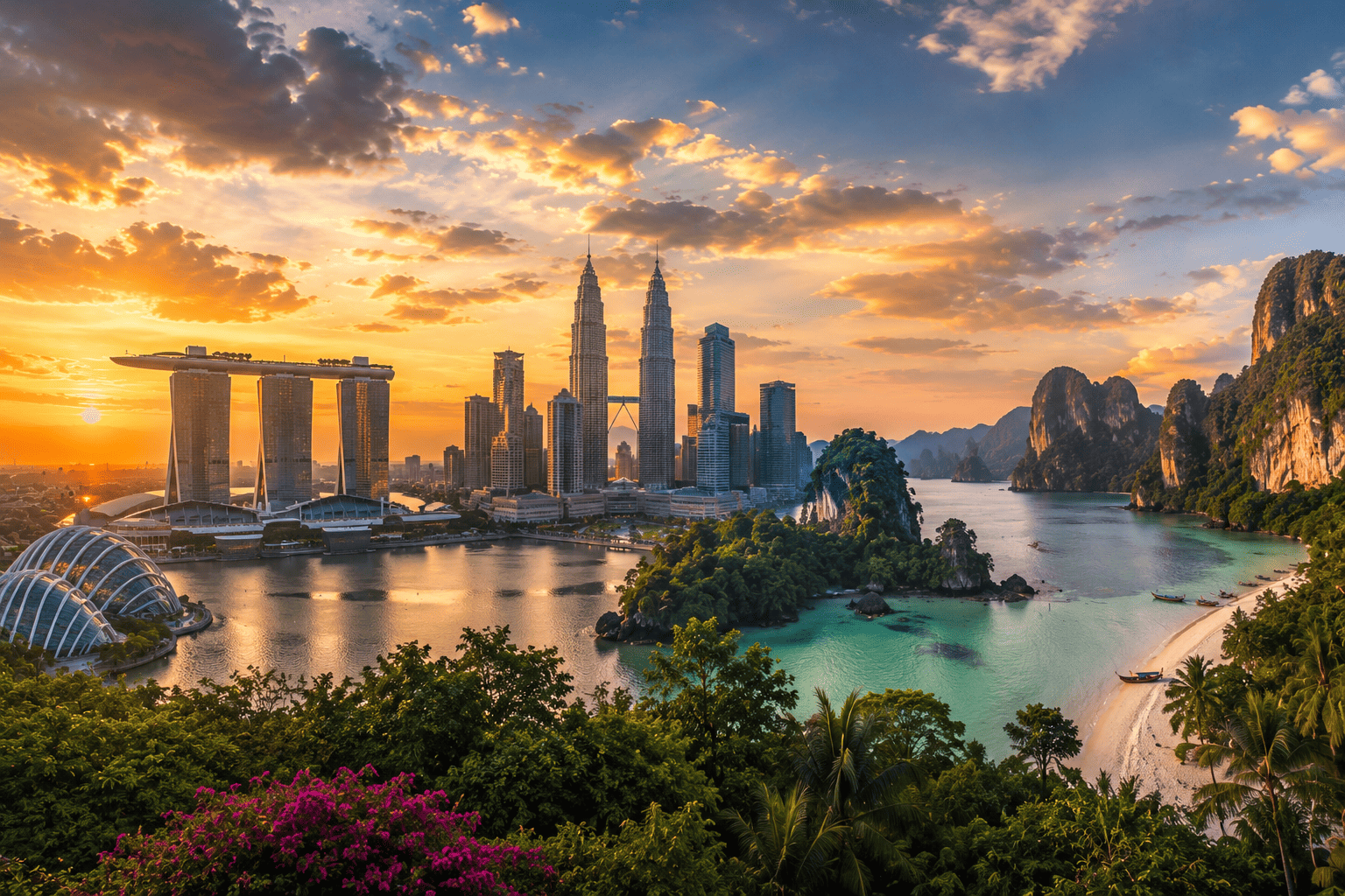 Thailand Malaysia Singapore